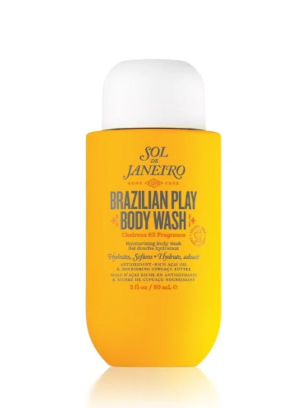 Sol de Janeiro Brazilian 4 Play Moisturizing Shower Cream-Gel 3 oz